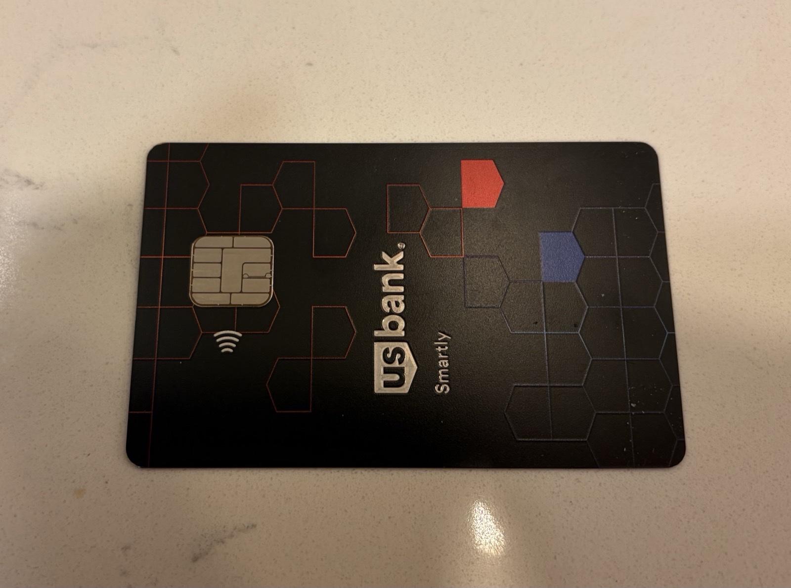 US Bank Smartly Visa Signatureのカード券面