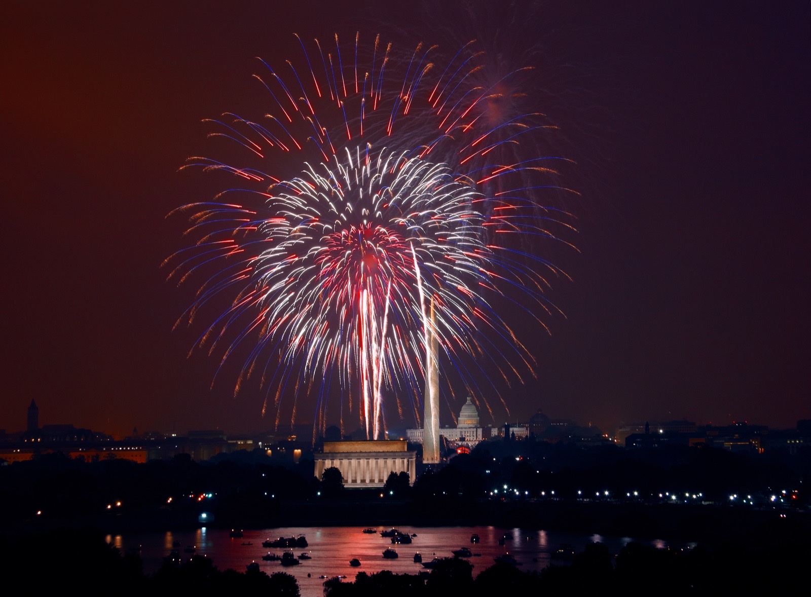 ワシントンD.C.の独立記念日花火大会